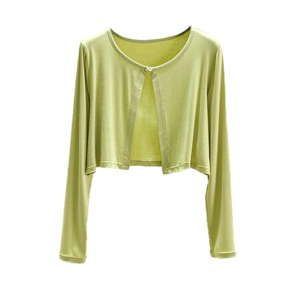 Oversized Tshirts Shirts for Women Thin Short Jacket for Long Sleeved Thin Cardigan Top Plus Size for Slimming With Camisole Buckle And Shawl Short Sleeve Women's Tops, Tees & Blouses