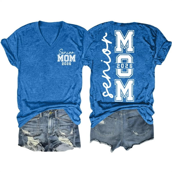 Oversized Tshirts for Women Graduation Graphic V Neck Short Sleeve Casual Loose T Shirt Top Polyester & Spandex 1Pc Tshirts Shirts for Women Comfort Colors Tshirt