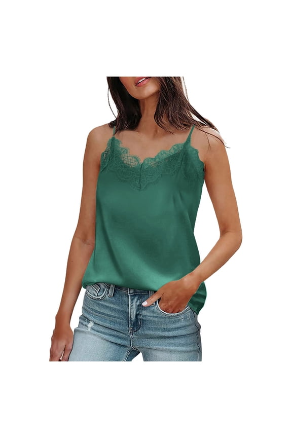 Oversized Tshirts for Women Summer V Neck Tank Tops For Women Silk Satin Summer Sleeveless Camisole Straps Compression Cropped Top Boy Mom Tops Casual Shirt Casual Tight Cute Bodysuits