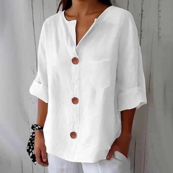 Oversized Tshirts for Women, Casual Round Neck Short Sleeve Printed Loose T Shirt, White XXL