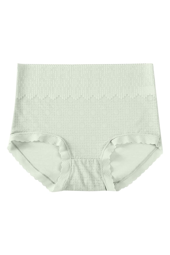 Oversized Underwear For Women Solid Color Underwear Briefs High Waist Full Coverage C Section Seamless Soft Panties Briefs
