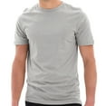 thumbnail image 1 of Oversized Unisex Lane Seven Ring Spun Combed Cotton Short Sleeve Deluxe Jersey T-Shirt - Heather Grey XL, 1 of 4