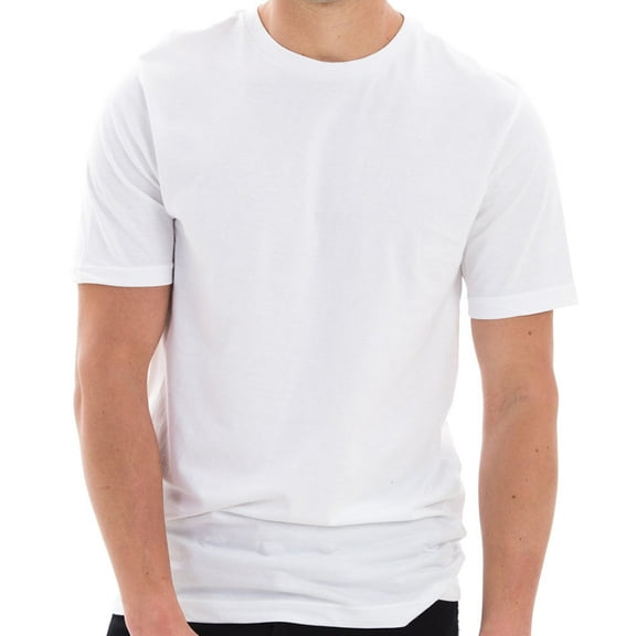 Oversized Unisex Lane Seven Ring Spun Combed Cotton Short Sleeve Deluxe Jersey T-Shirt - White XL