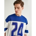 thumbnail image 1 of Oversized Varsity T-Shirt, 1 of 1