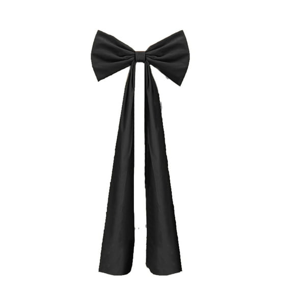 Oversized Velvet Bow Christmas Tree Topper with Luxurious Flock Fabric, Large Holiday Decoration for Tree Top Display, Elegant Party for Indoor and Outdoor Celebrations