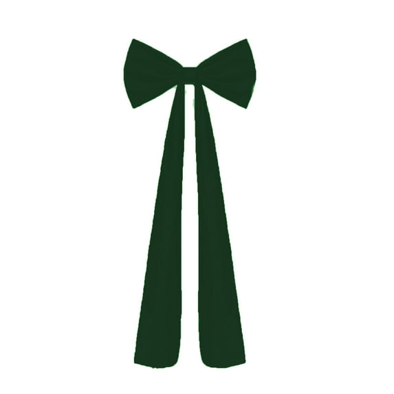 Oversized Velvet Christmas Tree Topper Bow, 70.87 in Large Flock Fabric Decoration for Holiday, Wedding, Indoor or Outdoor Party Display