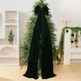 thumbnail image 1 of Oversized Velvet Christmas Tree Topper Bow - Large Festive Holiday Party Decoration, Elegant Velvet Bow for Wedding Indoor Outdoor Home Decor, 1 of 8