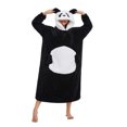 thumbnail image 1 of Oversized Wearable Animal Blanket Hoodie Cute Cozy Long Robe for Women and Men Perfect for Staying Warm and Comfortable at Home Ideal Gift for Animal Lovers and Cold Weather Relaxation, 1 of 6