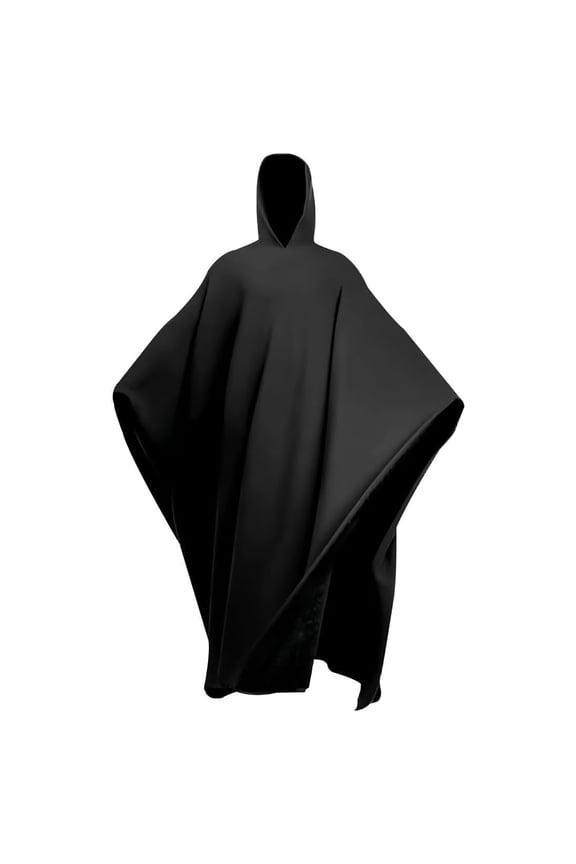 Oversized Weighted Blanket Cloak Hoodie for Adults, Unisex Loose Fit Wearable Blanket Poncho, Cozy Hooded Cloak for Men and Women