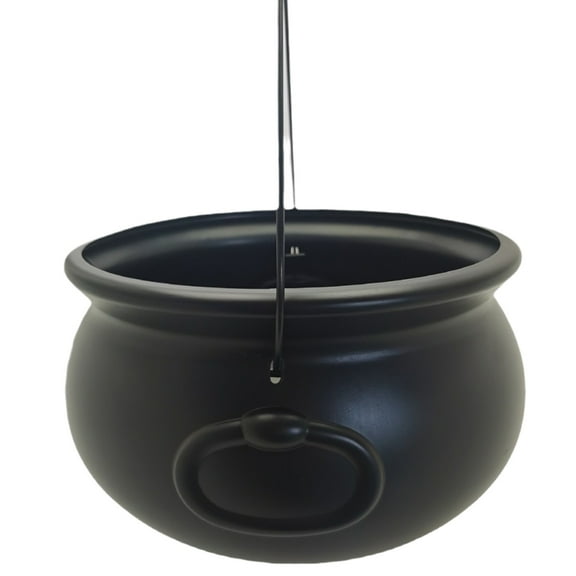 Oversized Witches Cauldron Kettle Candy Container 12" Sweets Bowl Bucket Halloween Party Accessories and Decoration