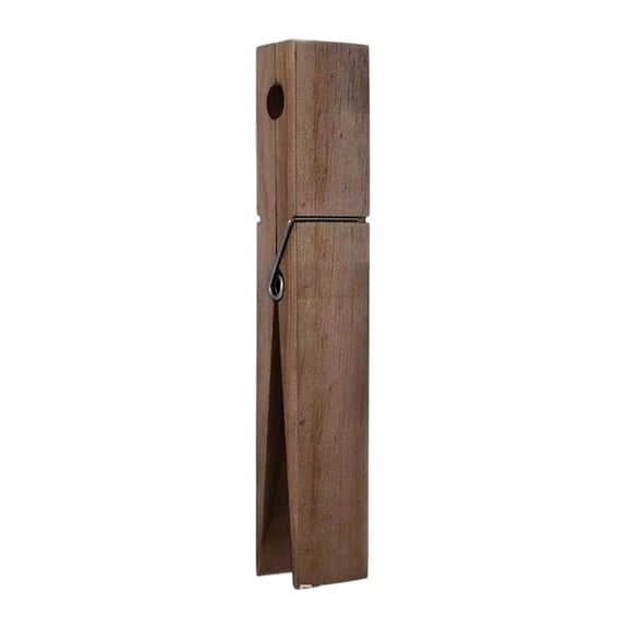 Oversized Wooden Clothespin 11.8-inch, Large Clothes Pin Heavy Duty for DIY Laundry Room Decor and Crafts