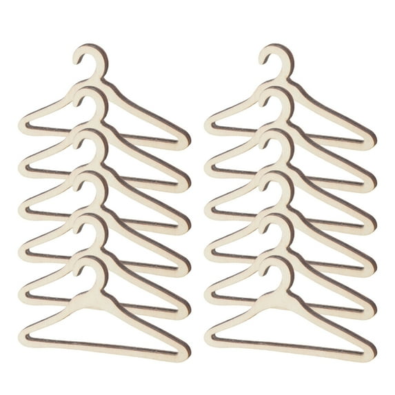 Oversized Wooden Twin Bar Garment Rack For Stuffed Clothes Maintenance