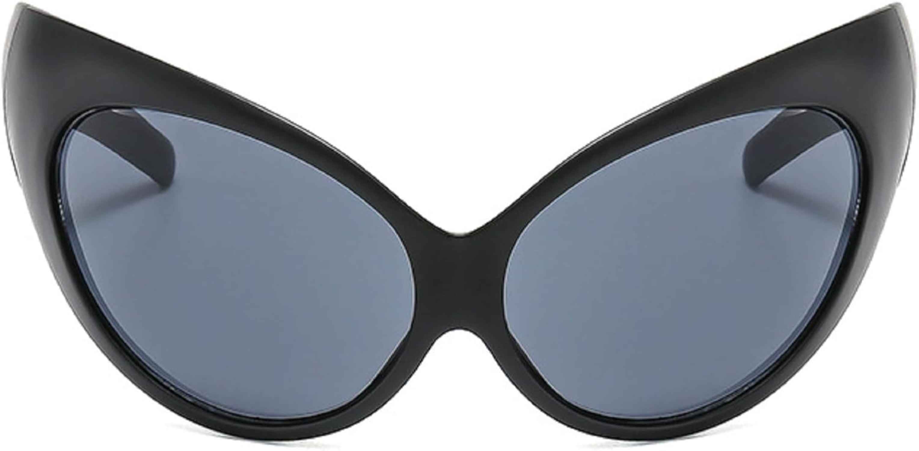 Oversized Y2K Cat Eye Sunglasses for Women Driving Running 