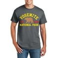 thumbnail image 1 of Oversized Yosemite Great National Park Graphic Men's DryBlend Cotton Polyester T-Shirt - Dk Heather XL, 1 of 2