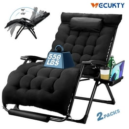 Zero gravity lounge chair 300 lb capacity discount
