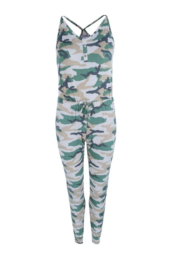 Camo Print Knit Pajama Jumper (Women)