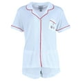 thumbnail image 1 of Overslept  Shorts Pointelle Cherries Notch Pajama Set (Women), 1 of 5