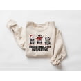 thumbnail image 1 of Overstimulated But Festive Possum Sweatshirt, Ugly Sweatshirt, Overstimulated Sweatshirt - Sizes S-5XL ,Art Print JSC, 1 of 5