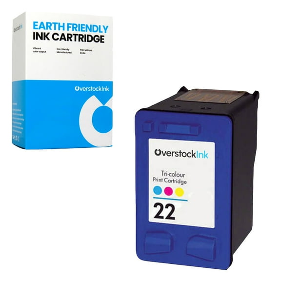 OverstockInk 22 Ink Cartridge Compatible for HP 22 for DeskJet D1311 D1415 (1 Tri-color)