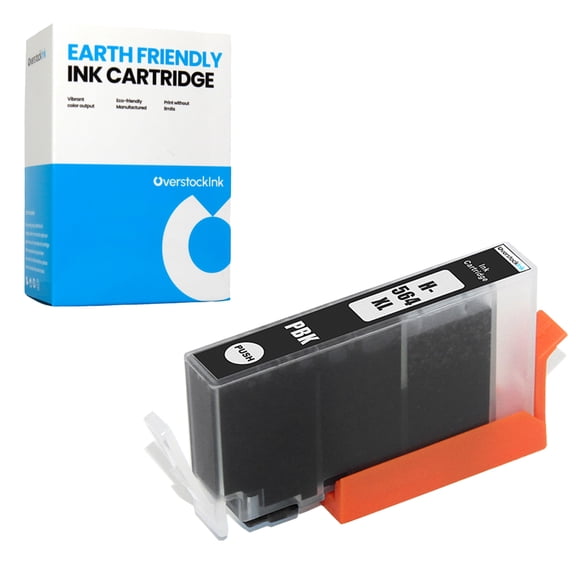 OverstockInk 564XL Photo Black Ink Cartridge Compatible for HP 564 for DeskJet 3524 (1 Photo Black)