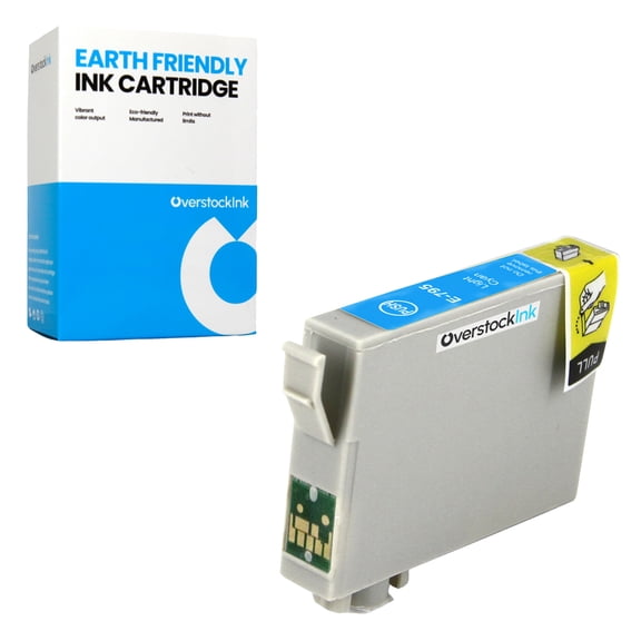 OverstockInk 79 Light Cyan Ink Cartridge Compatible for Epson 79 T079 for Stylus Photo 1400 (1 Light Cyan)