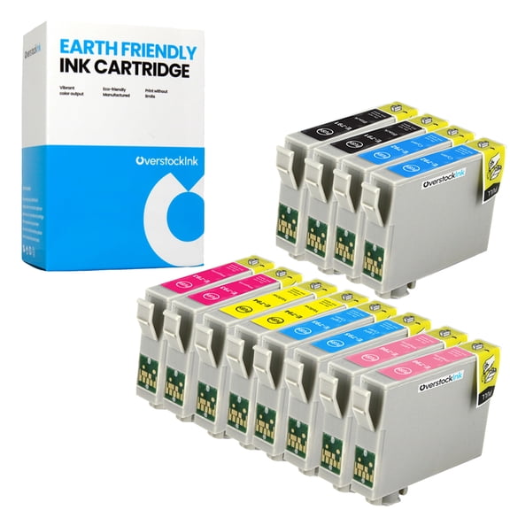 OverstockInk 79 Multipack of 12 Ink Cartridges Compatible for Epson 79 T079 for Stylus Photo 1500W (2 each BK, C, M, Y, LC, LM)
