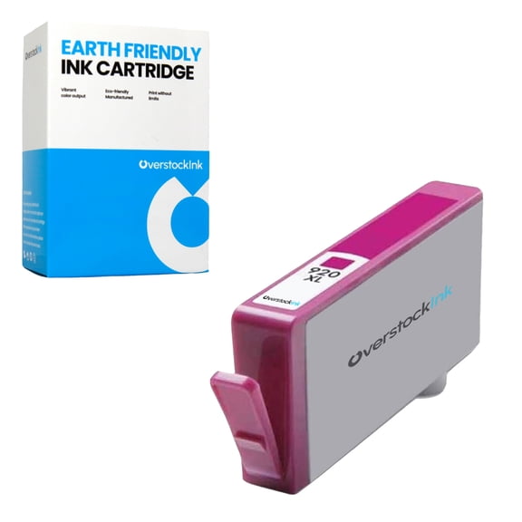 OverstockInk 920XL Magenta Ink Cartridge Compatible for HP 920 920XL for OfficeJet 7000 (1 Magenta)