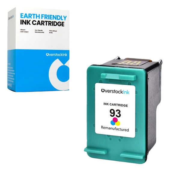 OverstockInk 93 Ink Cartridge Color Compatible for HP 93 for PSC 1507 1510 (1 Tri-color)