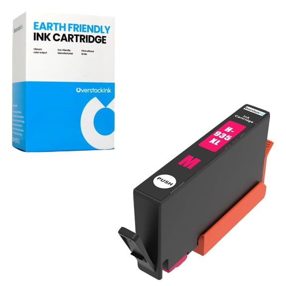 OverstockInk 935XL Magenta Ink Cartridge Compatible for HP935 HP935XL for OfficeJet Pro 6830 (1 Magenta)