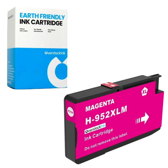 OverstockInk 952XL Magenta Ink Cartridge Compatible for HP 952 952XL for OfficeJet 8715 (1 Magenta)