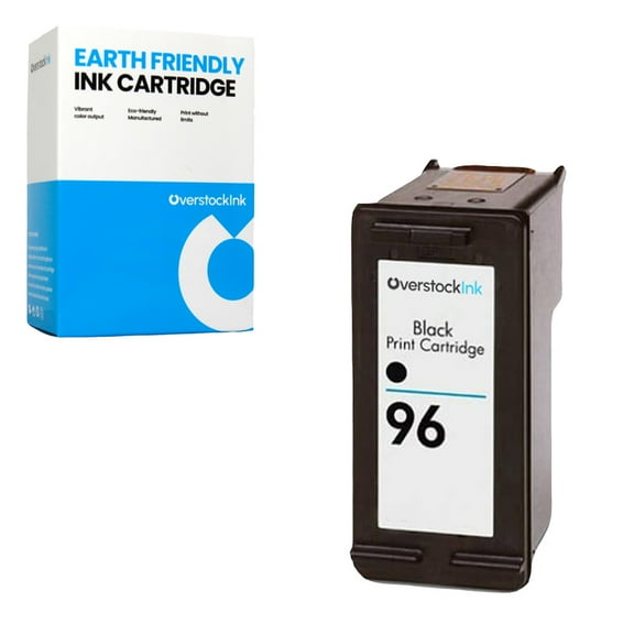 OverstockInk 96 Ink Cartridge Black Compatible for HP 96 for DeskJet 5740 5745 5940 (1 BK)
