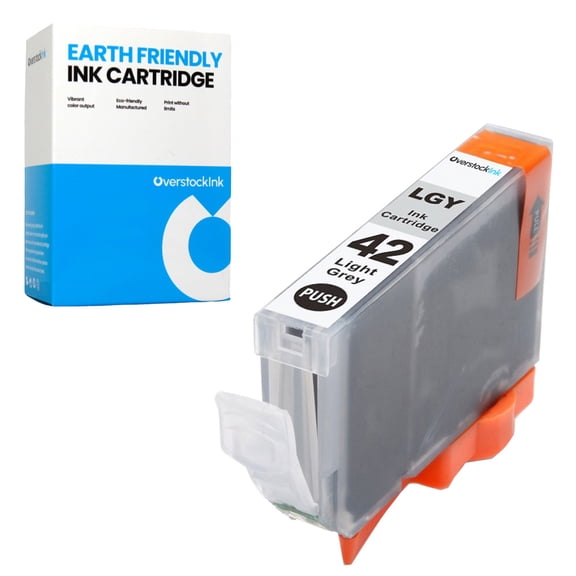 OverstockInk CLI-42 Light Gray Ink Cartridge Compatible for Canon 42 Ink for PIXMA PRO-100 (1 Light Gray)