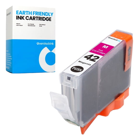 OverstockInk CLI-42 Magenta Ink Cartridge Compatible for Canon 42 Ink for PIXMA PRO-100S (1 Magenta)