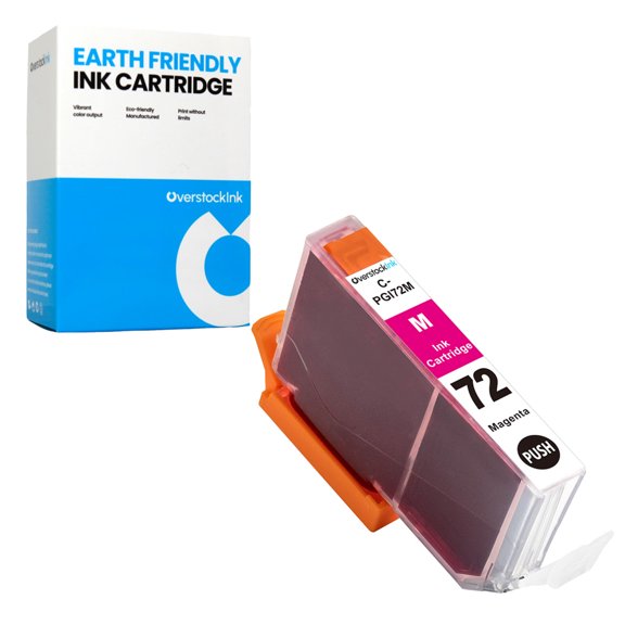OverstockInk PGI-72 Magenta Ink Cartridge Compatible for Canon 72 Ink for PIXMA PRO-10S (1 Magenta)