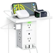 Presto Plug Portable Power Adaptor, Electric Outlet Extender with 2 USB ...