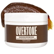 Overtone Semi Permanent Haircolor Color Depositing Conditioner, Chocolate Brown, 8 oz