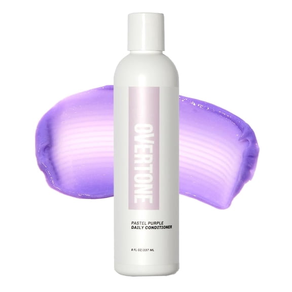 Overtone Pastel Purple Daily Conditioner - 8oz Bottle