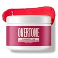 thumbnail image 1 of oVertone Color Depositing Semi-Permanent Hair Dye Conditioner - 8 oz For All Hair Types & Color-Treated Hair, Moisturizing Shea Butter & Coconut Oil, Vegan, Cruelty-Free Raspberry Pink, 1 of 8