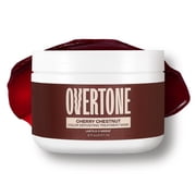oVertone Color Depositing Semi-Permanent Hair Dye Conditioner - 8 oz for All Hair Types & Color-Treated Hair, Moisturizing Shea Butter & Coconut Oil - Vegan & Cruelty-Free, Cherry Chestnut