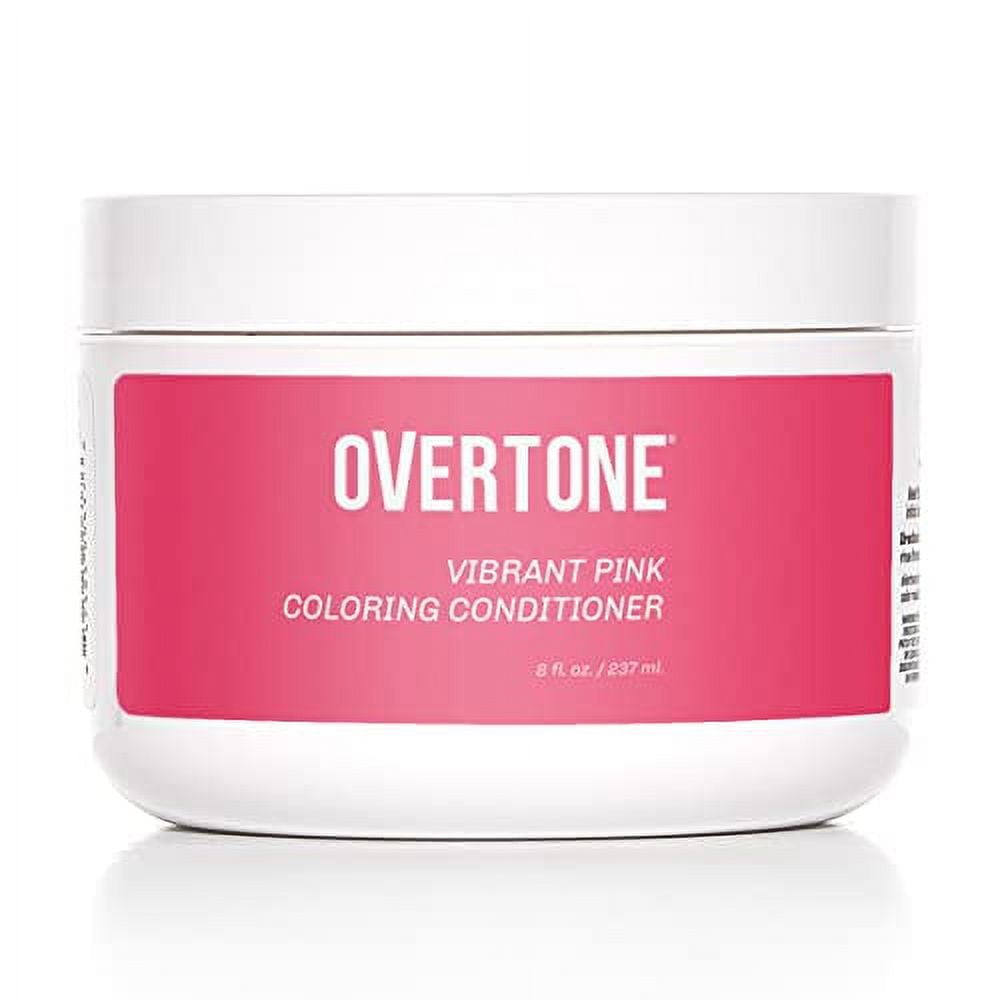 Overtone VIBRANT PINK Coloring Conditioner, Covers Most Hair Colors 8