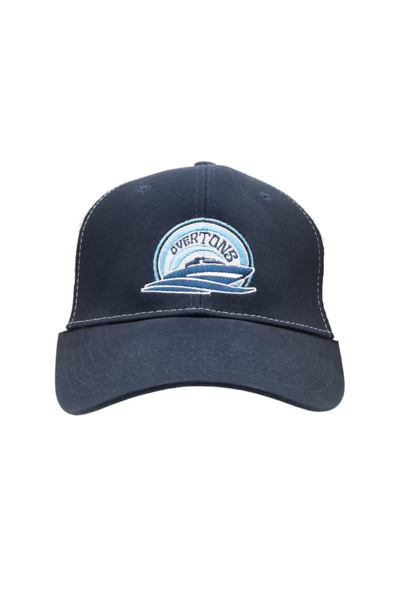 Overtons Men's Mesh Back Cap in Blue, One Size