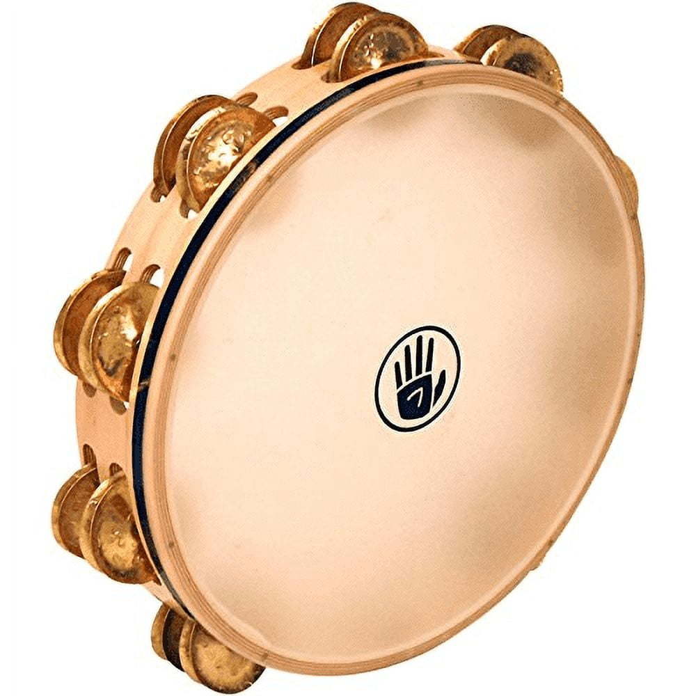 Overture Series Tambourine Dbl. Row 10" - Brass