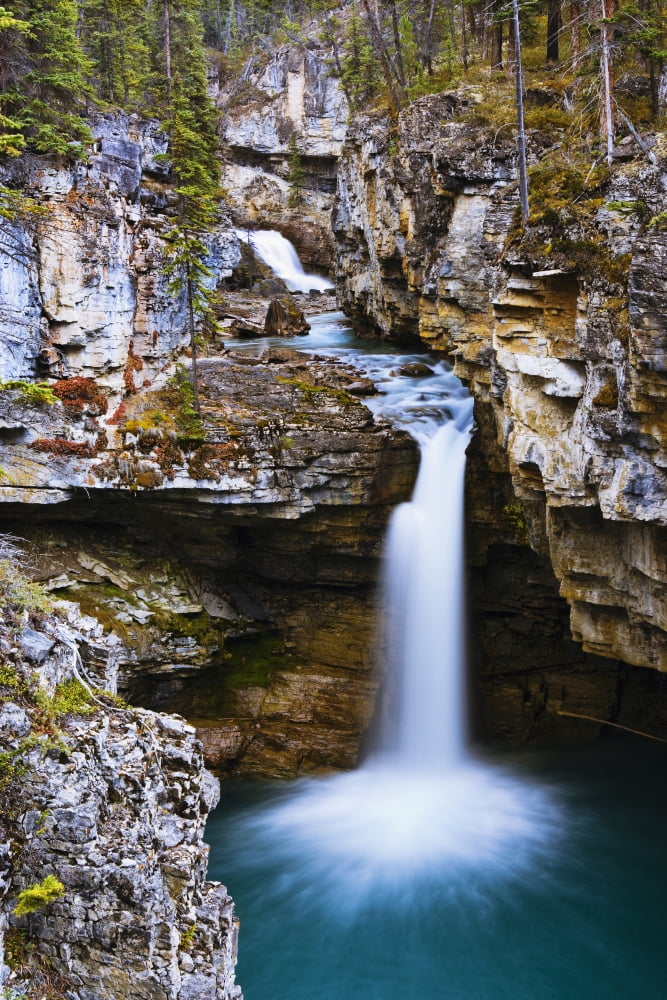 Overview Of Icefields Parkway Beauty Creek Jasper National Park Alberta Canvas Art - Yves Marcoux Design Pics (22 x 34)