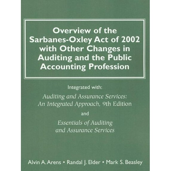 Pre-Owned Sarbanes-Oxley Case Study Paperback