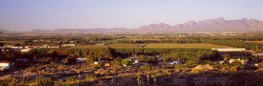 Overview of Alamogordo Otero County New Mexico USA Canvas Art - Panoramic Images (36 x 12)