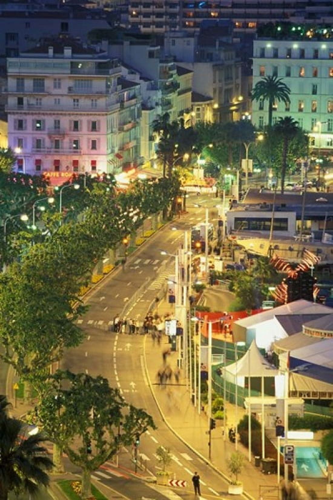 Overview of La Pantiero Cannes France Canvas Art - Walter Bibikow DanitaDelimont (18 x 26)