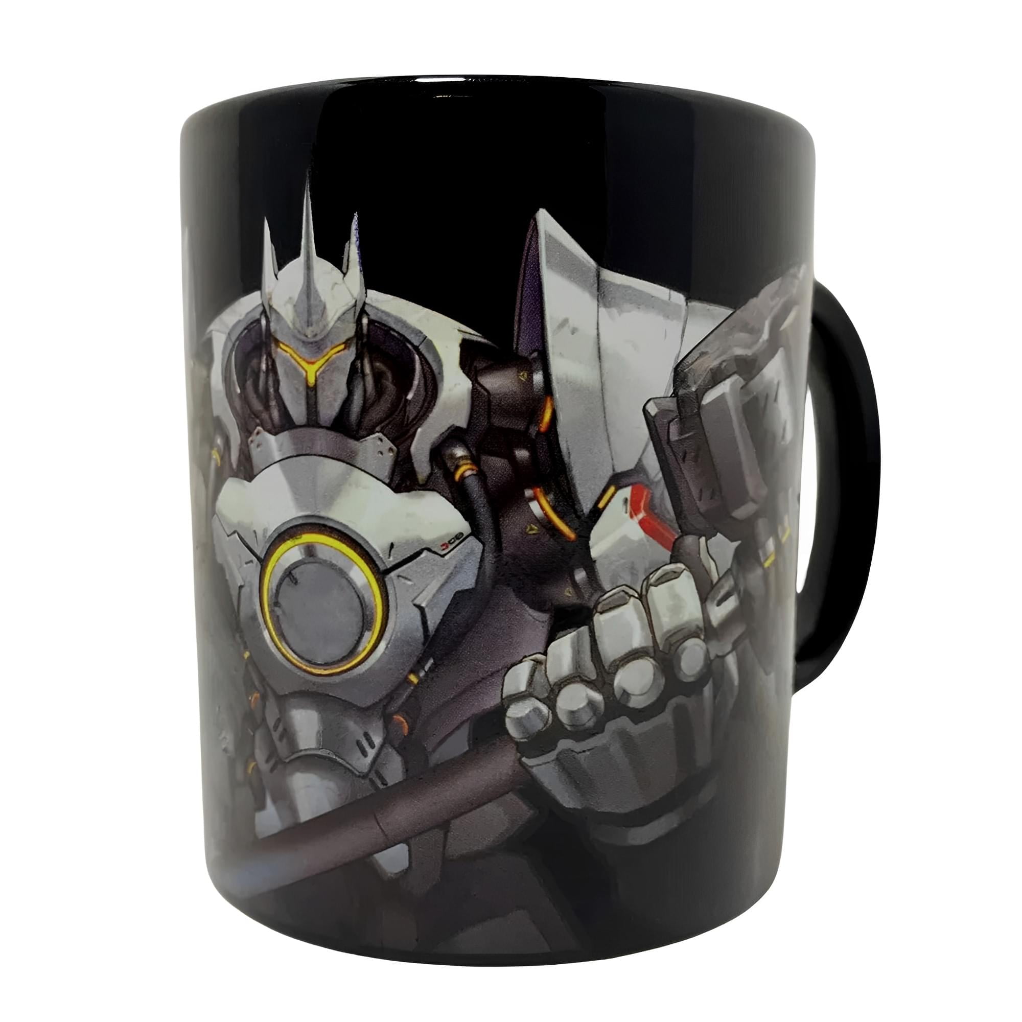 Overwatch Ceramic Coffee Mug with Reinhardt Battle Ready