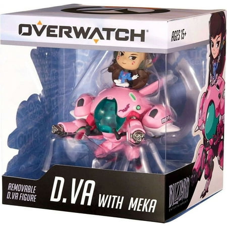 Overwatch Cute But Deadly D.VA with Meka Figure