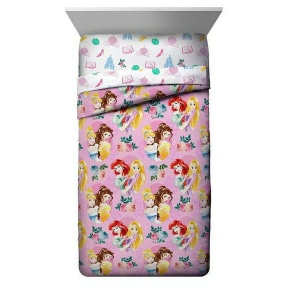 Disney  Princess Sassy Reversible Twin Comforter