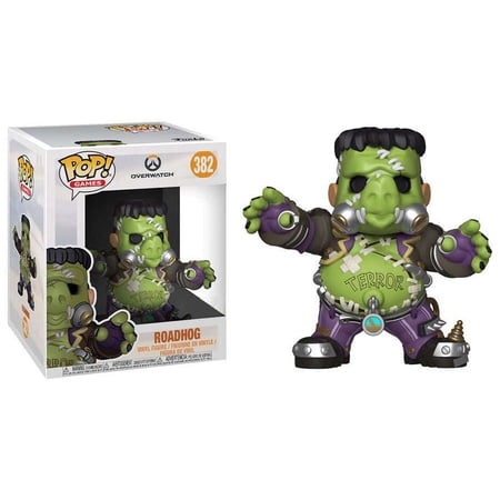 Overwatch Funko POP! Games Roadhog Vinyl Figure (Junkenstein's Monster, Oversized)
